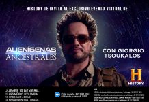 Evento virtual con Giorgio Tsoukalos de Alienígenas Ancestrales