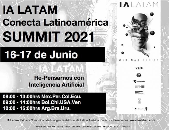 Conecta Latinoamérica Summit 2021 IA-Latam, IncubatecUfro y Corfo preparan gran encuentro latinoamericano de Inteligencia Artificial