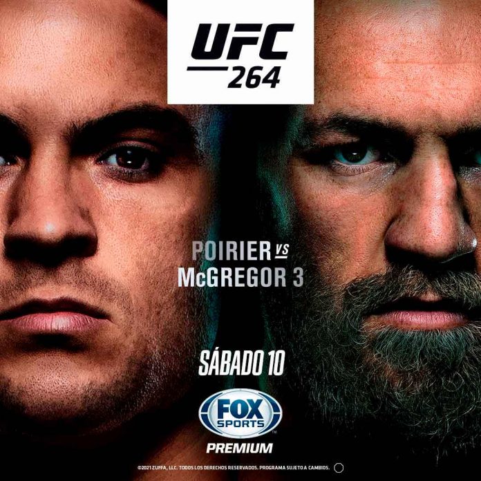 UFC 264 POIRIER VS MCGREGOR 3: EL ÚLTIMO CAPÍTULO DE LA ÉPICA TRILOGÍA EN VIVO POR FOX SPORTS PREMIUM