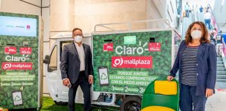 Claro Chile y Mallplaza habilitan máquinas para el reciclaje de celulares