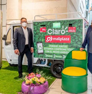 Claro Chile y Mallplaza habilitan máquinas para el reciclaje de celulares