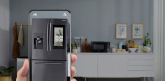 Nueva aplicación de realidad aumentada de Samsung permite visualizar cómo quedaría un producto de línea blanca en tu hogar