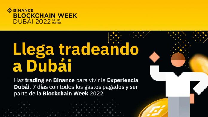 Binance te lleva a la Blockchain Week 2022 en Dubái