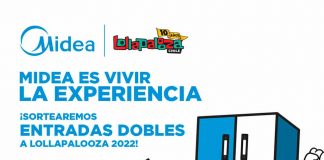 Midea es vivir la experiencia: ¡participa por entradas dobles a Lollapalooza 2022!