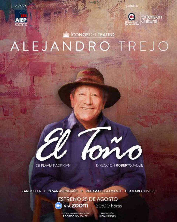 Íconos del Teatro 2022 rendirá homenaje al actor Alejandro Trejo con “El Toño”