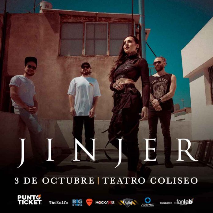 Ucranianos Jinjer logran realizar su esperada gira y confirman concierto el 3 de octubre en Teatro Coliseo