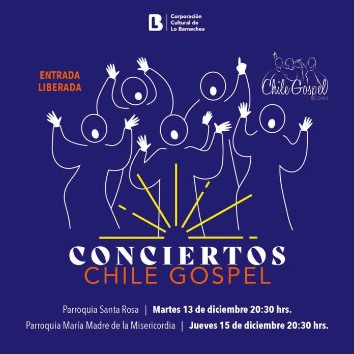 Corporación Cultural de Lo Barnechea celebra la Navidad con conciertos corales y gospel