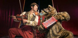 Espectáculo de circo-teatro “Ursaris, el último encantador de osos” llega a Lo Barnechea para acompañar las vacaciones de verano