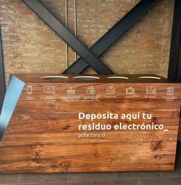 PC factory instala quinto punto de reciclaje para desechos electrónicos