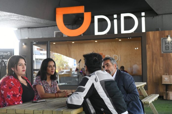 Para repartidores y conductores Municipalidad de Las Condes inaugura junto a DiDi la primera zona de descanso gratuita y en un espacio público de Chile