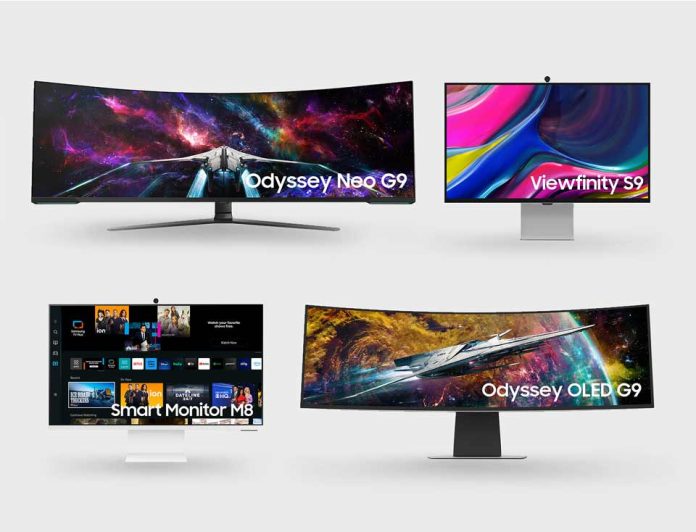 Samsung Electronics presenta en CES sus nuevas líneas de monitores Odyssey, ViewFinity y Smart, que encienden la próxima generación de tecnología de visualización