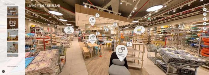 CasaIdeas a través de la pantalla: conoce el tour virtual que te permite adquirir productos de la tienda