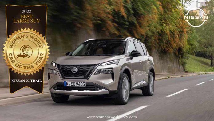 Nissan X-Trail es reconocida como mejor SUV grande en los Women’s World Car of the Year