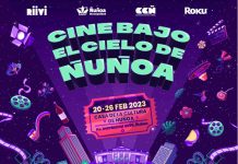 Riivi trae la magia del cine, iluminando las noches de Ñuñoa
