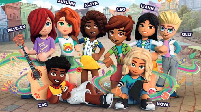 Dos de cada tres niños quieren que los juguetes reflejen mejor: los sentimientos del mundo real: LEGO® Friends lanza nuevos personajes con emociones complejas