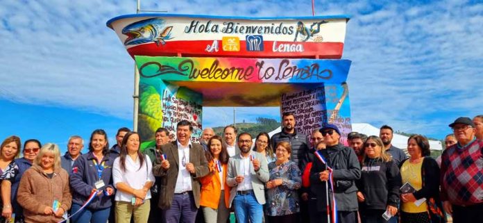 Barrio Comercial de Caleta Lenga fue beneficiado por programa de SERCOTEC