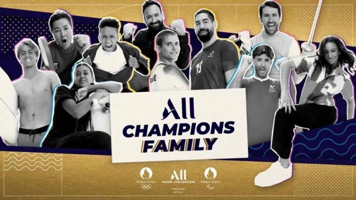 ALL - Accor Live Limitless presenta su equipo de atletas para París 2024: “ALL Champions Family”