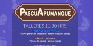 Apumanque ofrecerá talleres gratuitos y presenciales de chocolates para esta Pascua