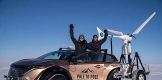 El viaje ha comenzado: inicia la épica expedición de vehículos eléctricos de Polo a Polo