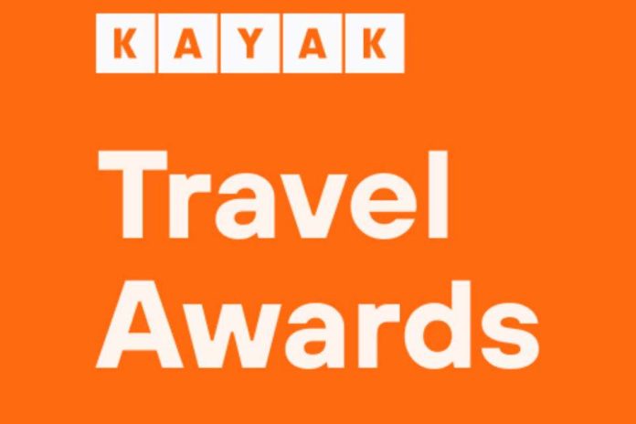 KAYAK anuncia cuáles de sus socios del sector turístico son los ganadores de los Travel Awards de este año.