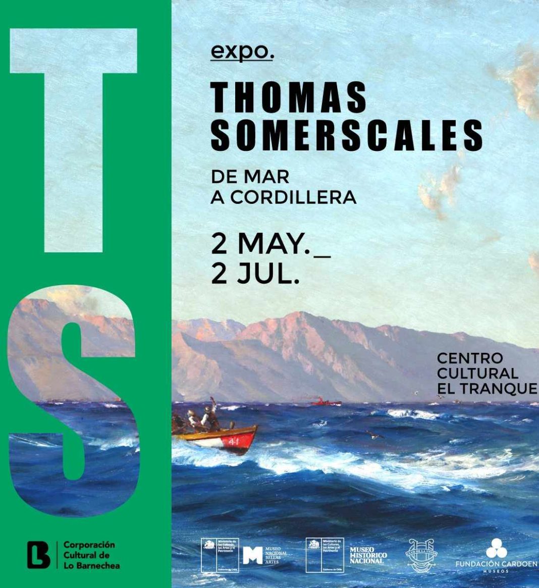 Lo Barnechea inaugura “De mar a cordillera”, una exposición sobre la obra del inglés Thomas Somerscales