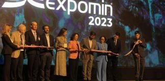 Presidente Boric en inauguración Expomin 2023: "Para mí es un orgullo hablar a nombre de Chile en la feria más importante de minería de América Latina"