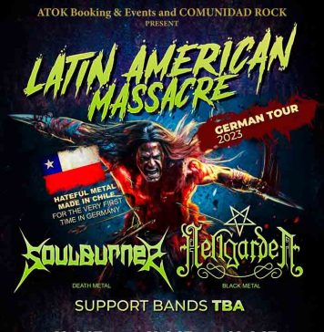 Latin American Massacre: el tour que llega a Alemania con 2 bandas chilenas