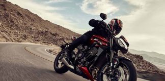Triumph Motorcycles estrena en Chile nueva generación de la naked Street Triple 765