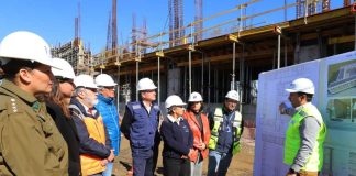 Un 32% de avance presenta construcción de Escuela de Formación de Carabineros Concepción