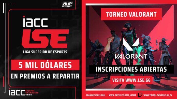 Liga Superior de Esports 2023 Abren inscripciones para Torneo Valorant que premiará a los ganadores con 5 mil dólares a repartir