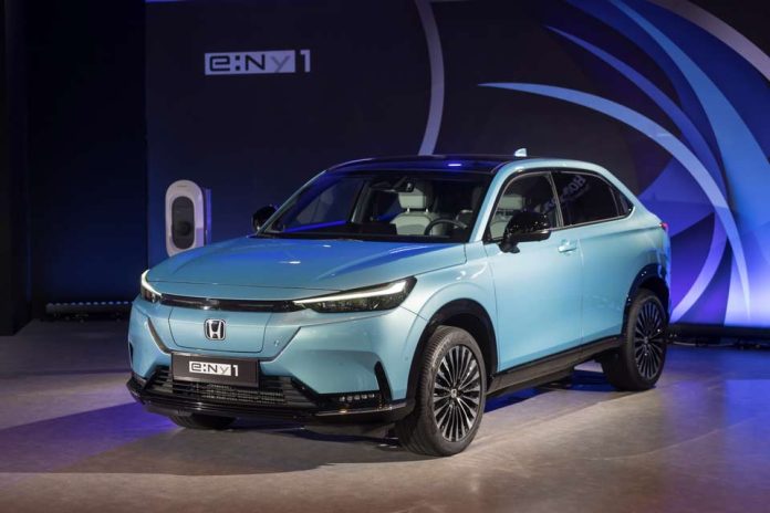 e:Ny1: el próximo vehículo eléctrico de Honda combina comodidad, rendimiento y tecnología en un elegante SUV del segmento B