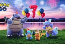Pokémon GO celebra su séptimo aniversario con bombos y platillos