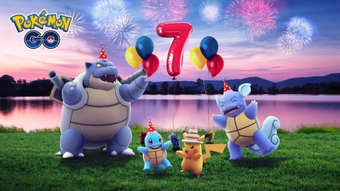 Pokémon GO celebra su séptimo aniversario con bombos y platillos