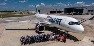 JetSMART recibe su primer A320neo Made in Alabama