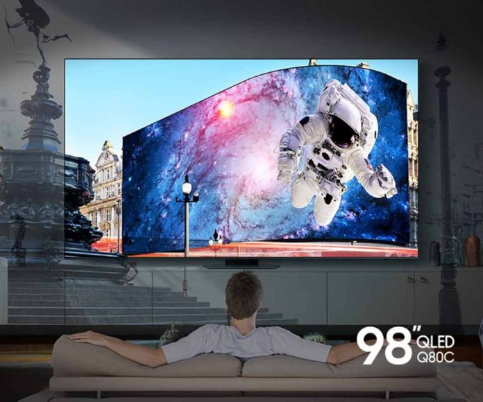 Samsung presenta su impresionante televisor QLED de 98 pulgadas