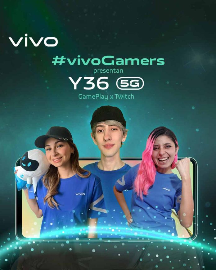 vivo Smartphone presenta el nuevo Y36 en una trasmisión gamer en conjunto con @carowiza, @nicole3e.e y @hologramatv 