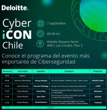 Cyber iCON en Chile: todo lo que viene en ciberseguridad