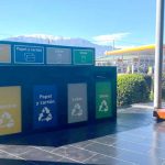 Enex y Cumplido Circular instalan punto limpio con  mobiliario de material reciclado en  San Francisco de Mostazal 