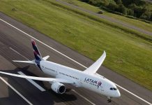 Grupo LATAM recibe un nuevo Boeing 787-9 y es el único grupo de aerolíneas de Sudamérica en operar este modelo 