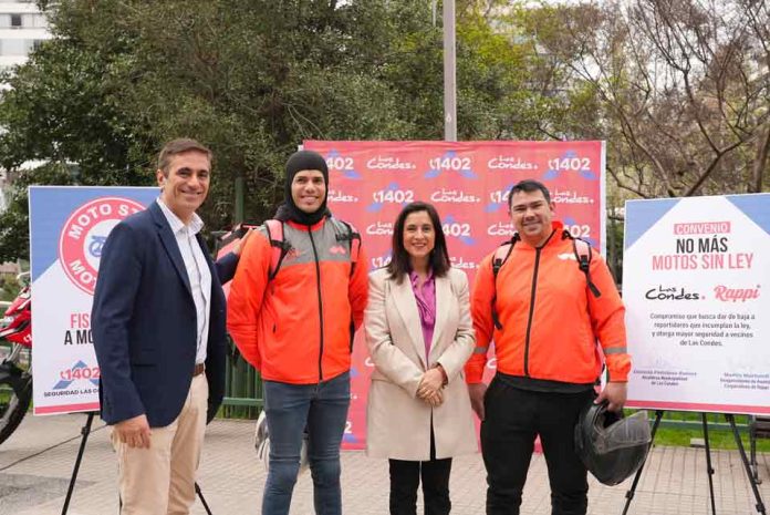 Las Condes y Rappi firman inédito convenio que refuerza la seguridad y convivencia ciudadana