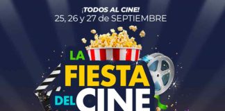 Lunes 25, martes 26 y miércoles 27 septiembre “La Fiesta del Cine” en todos los cines del país y a precios rebajados