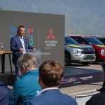 Mitsubishi Motors Chile realizó la entrega de 600 vehículos que acompañarán a deportistas en Santiago 2023