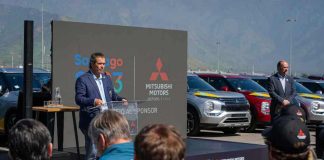 Mitsubishi Motors Chile realizó la entrega de 600 vehículos que acompañarán a deportistas en Santiago 2023