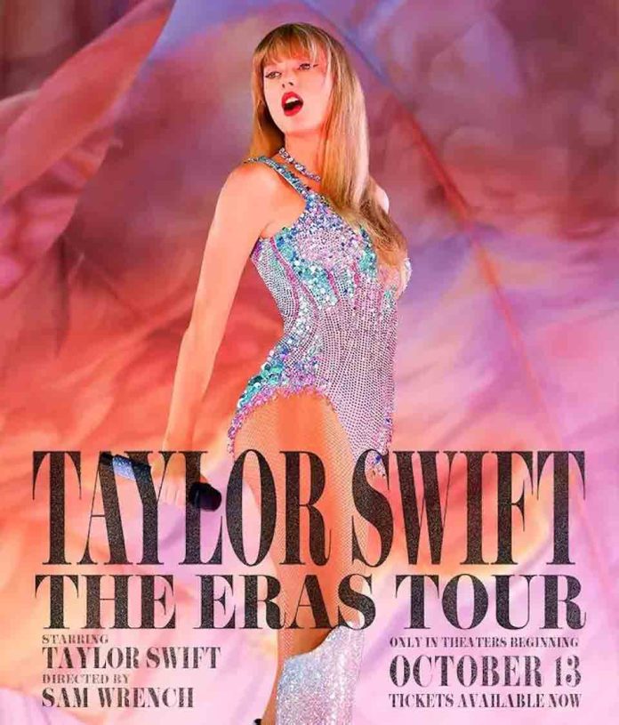 “The Eras Tour” película de la gira mundial de Taylor Swift llega a Chile