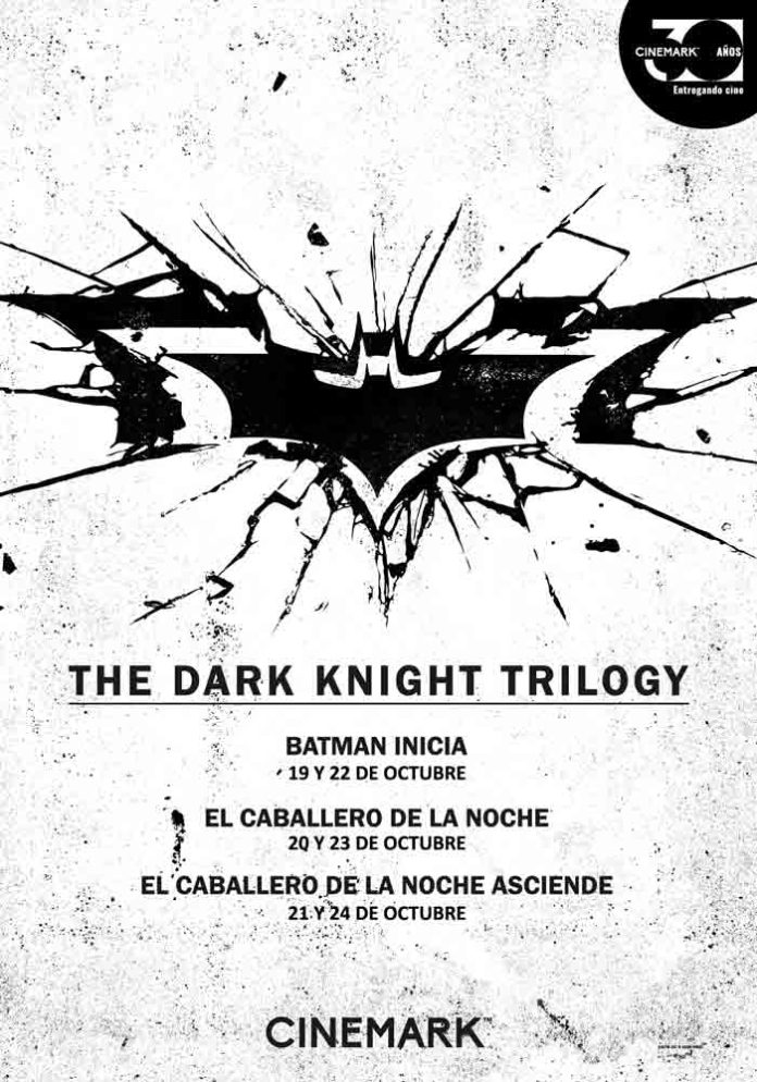 A 13 años de su estreno Trilogía Batman regresa a Cinemark  