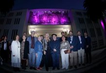 Estée Lauder Companies ilumina el Arco de Medicina de la Universidad de Concepción para conmemorar el Mes del cáncer de mama