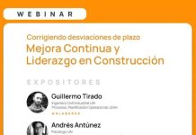 Invitan a webinar de liderazgo en la construcción