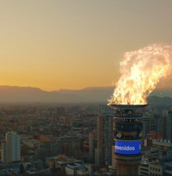 Presentan la antorcha más grande del mundo para Santiago 2023