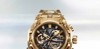 G-SHOCK presenta el primer reloj de oro creado con inteligencia artificial