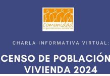 INE realiza presentación del Censo 2024 a Comunidad de Organizaciones Solidarias